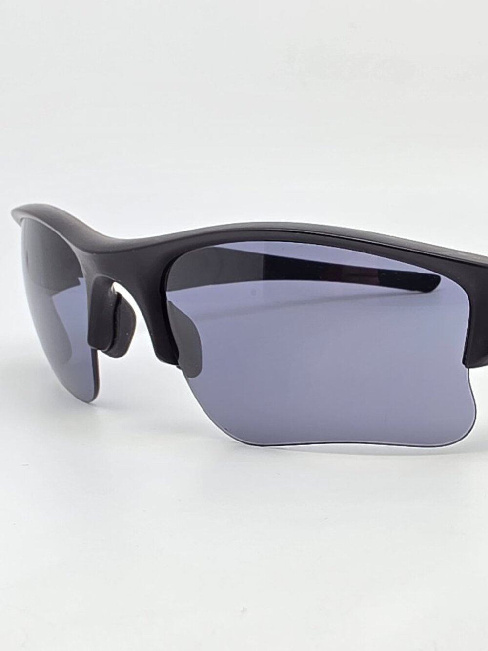 Oakley 24-434 Flak Jacket XLJ Matte Black Frame Black Iridium Lens Sunglasses